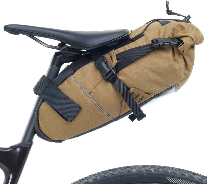 PACK2RIDE Inova Light Bike Saddle Bag - Water Resistant, Durable Cordura Fabric, Essential for Bikepacking - Under Seat Storage, Seat Bag for Road, Gravel Cycling - Image 4